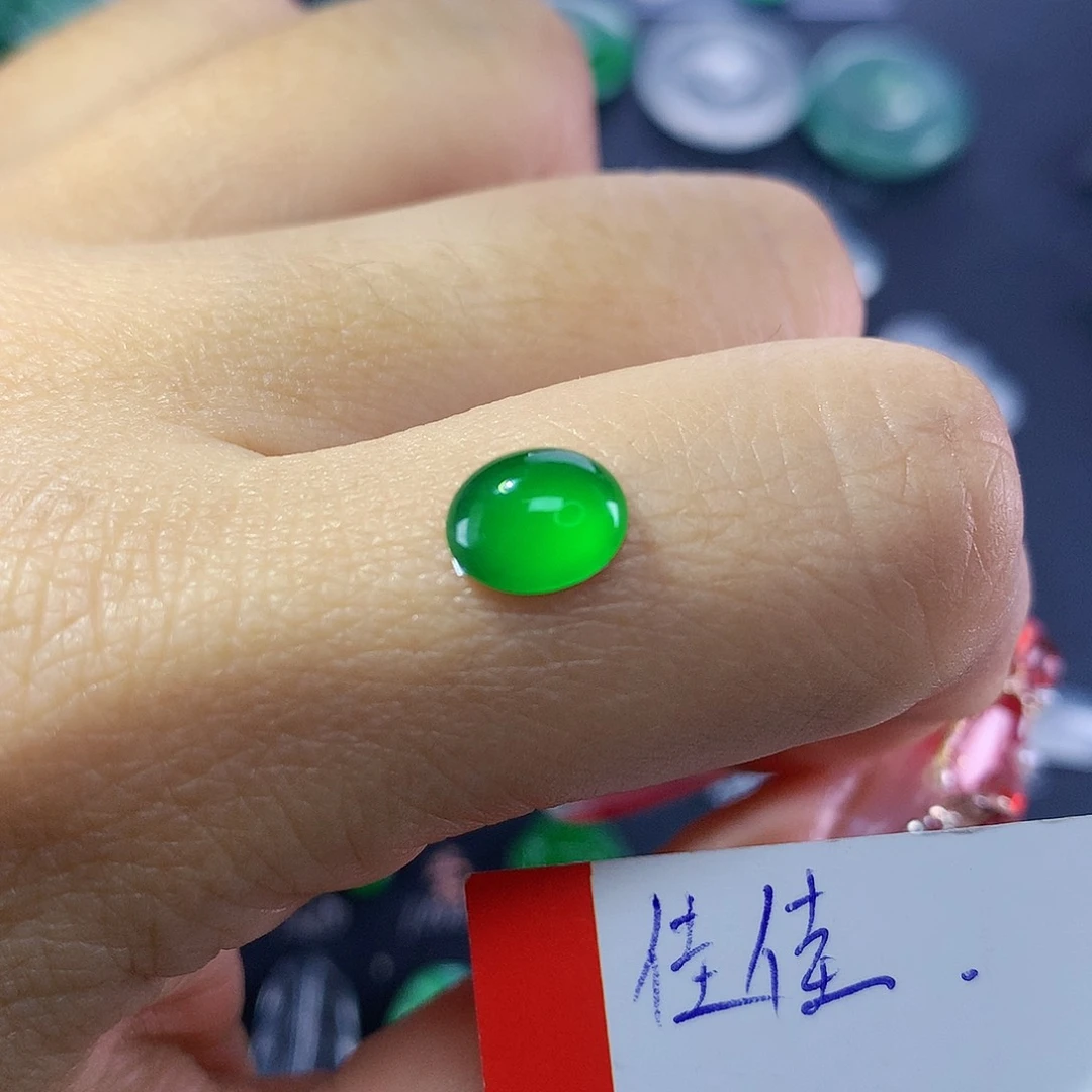 翡翠戒指未镶嵌纯天然缅甸a货翡翠
