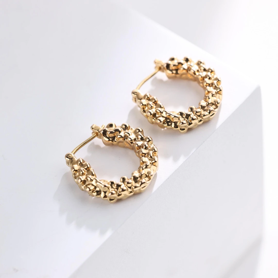 【举石臻选】TA12-99-77个性耳饰18K（一对）H