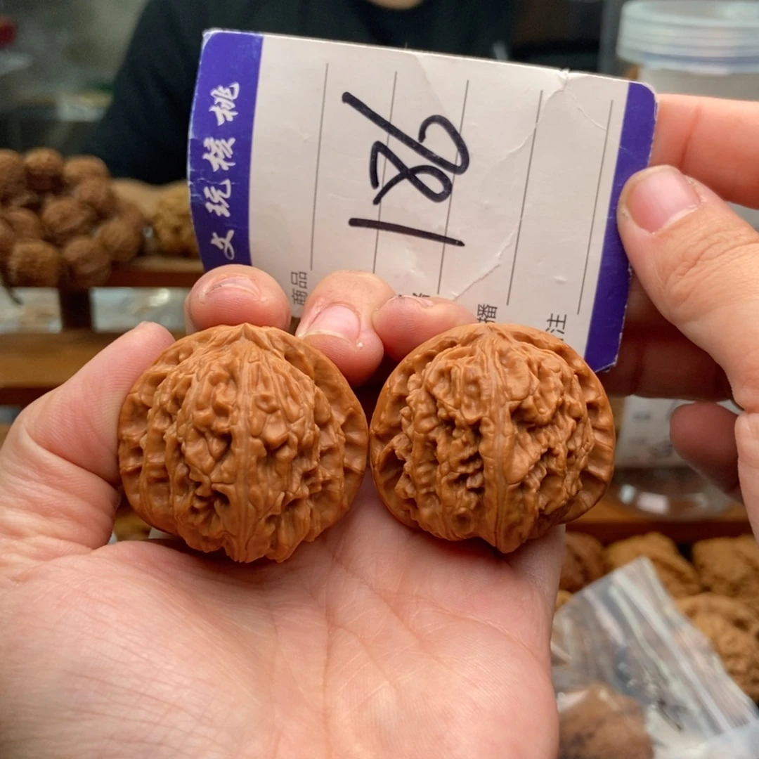 把件文玩核桃39白狮子