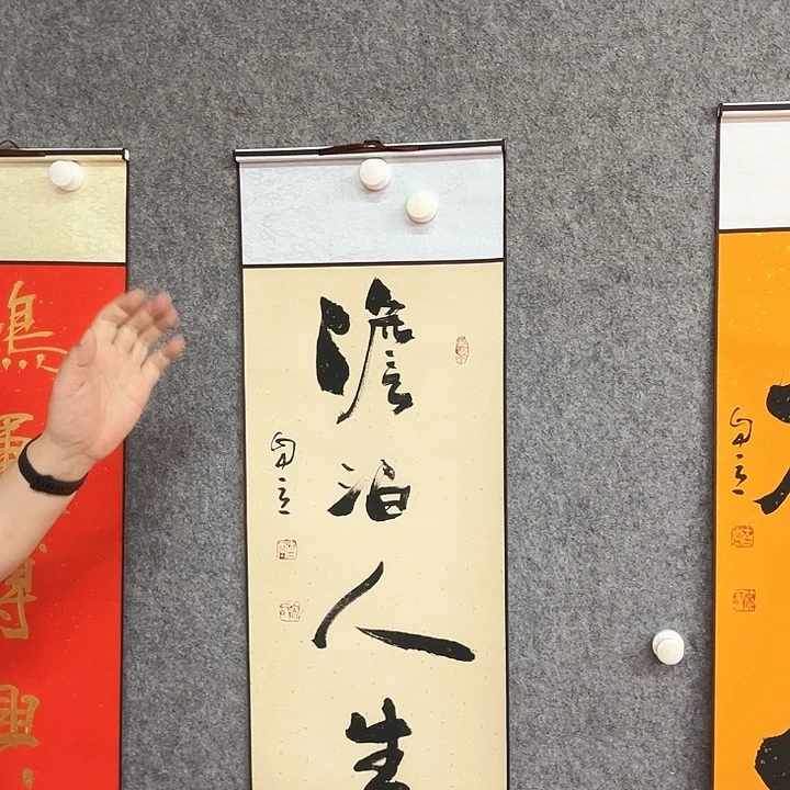 书法淡泊人生作品