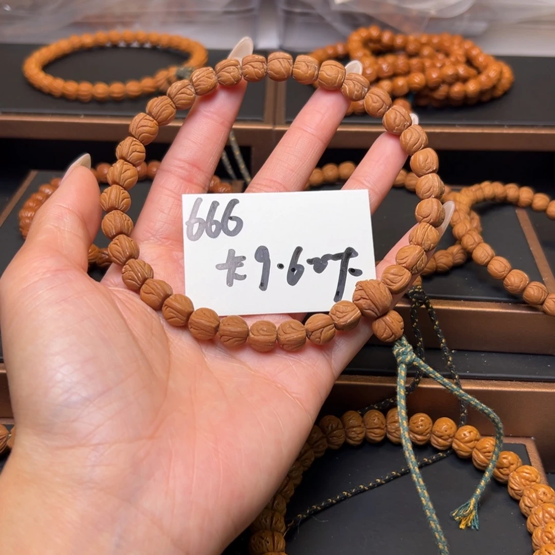 桃核吊坠秦岭野生龙纹桃核