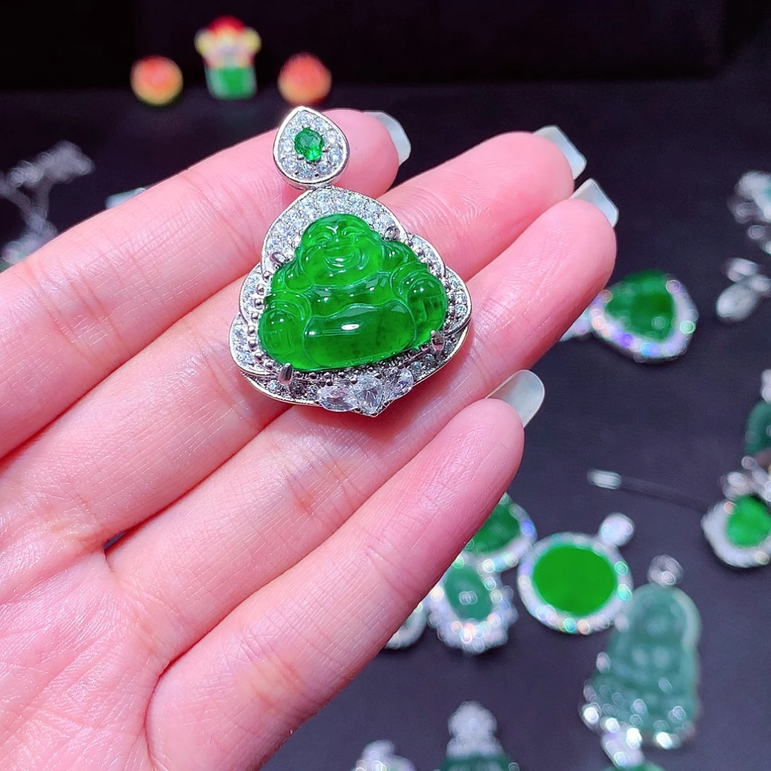 【闪购商品】翡翠吊坠(不含链)未镶嵌