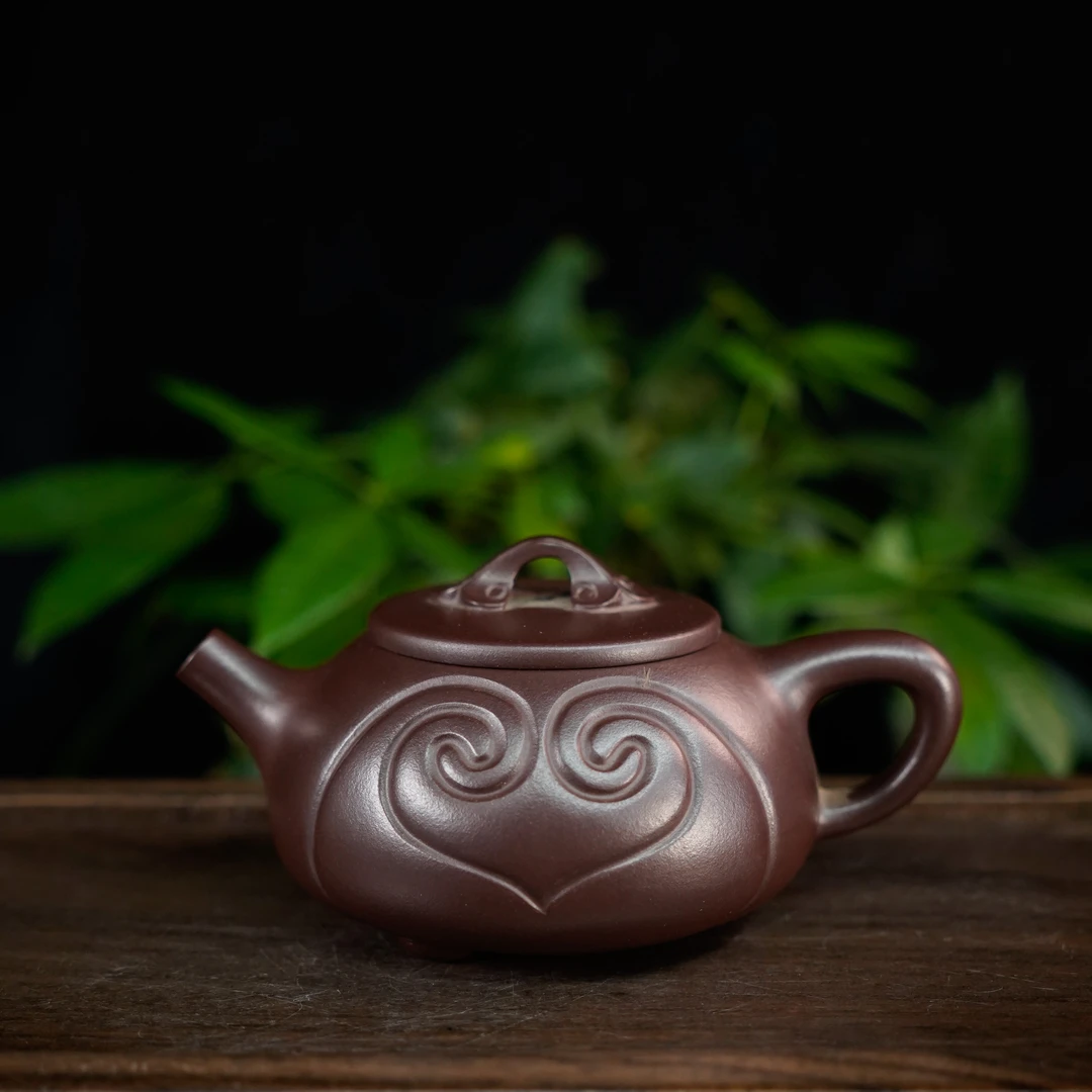 GSZS-4860   实力派   宜兴手工紫砂   如意石瓢