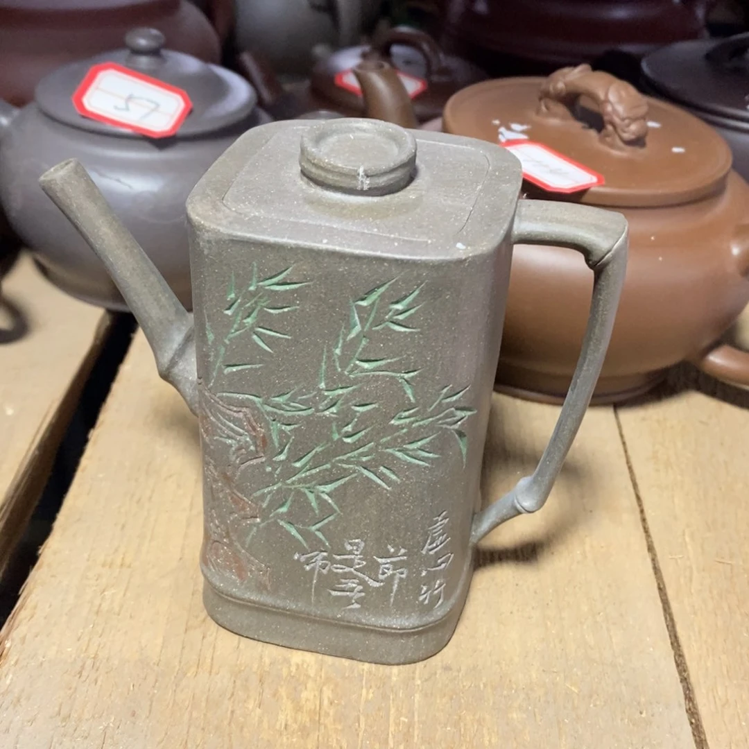 紫砂茶壶原矿手工132