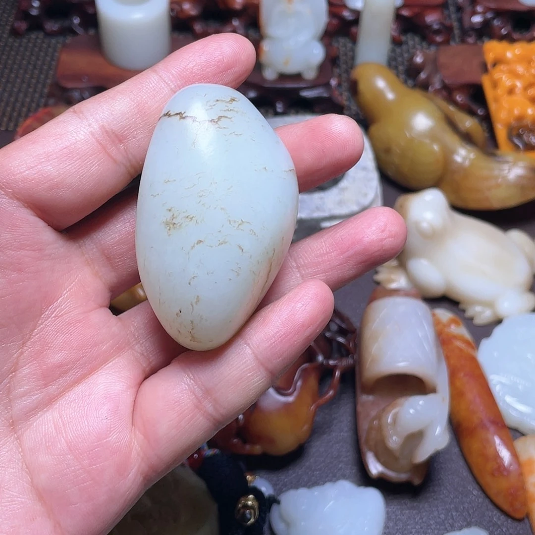 【闪购商品】和田玉未镶嵌挂件无****）