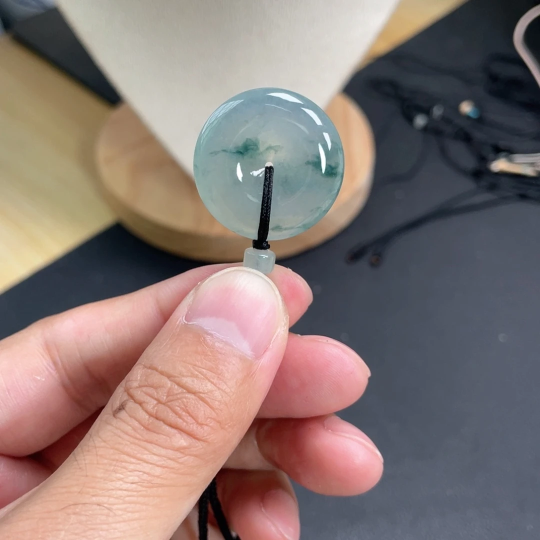 翡翠未镶嵌颈饰25.5-5.8