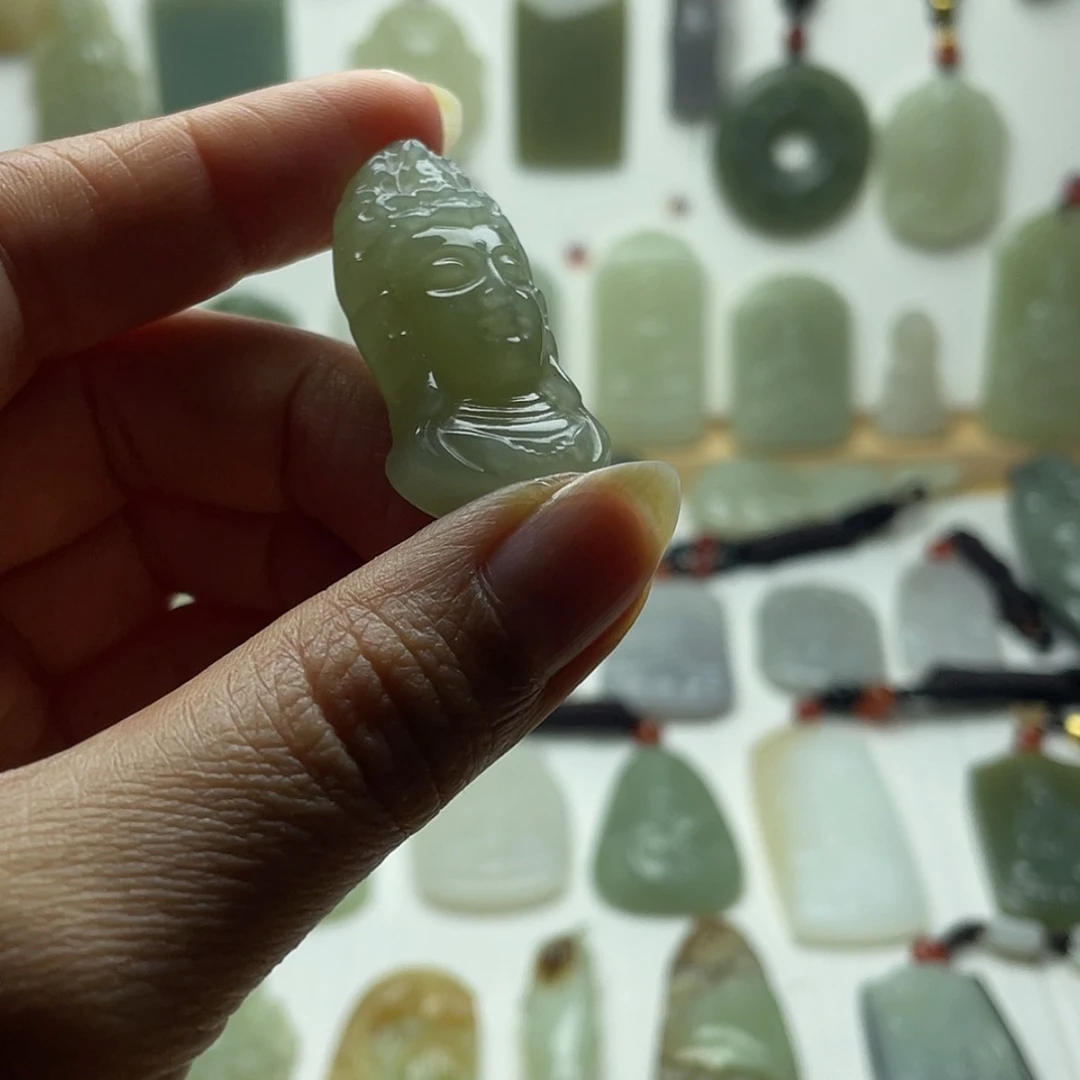 【闪购商品】纯手工观音头吊坠