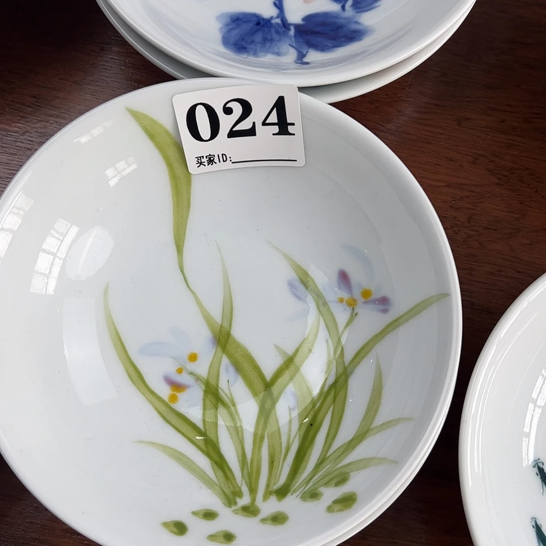 瓷片景德镇陶瓷手工手绘制作