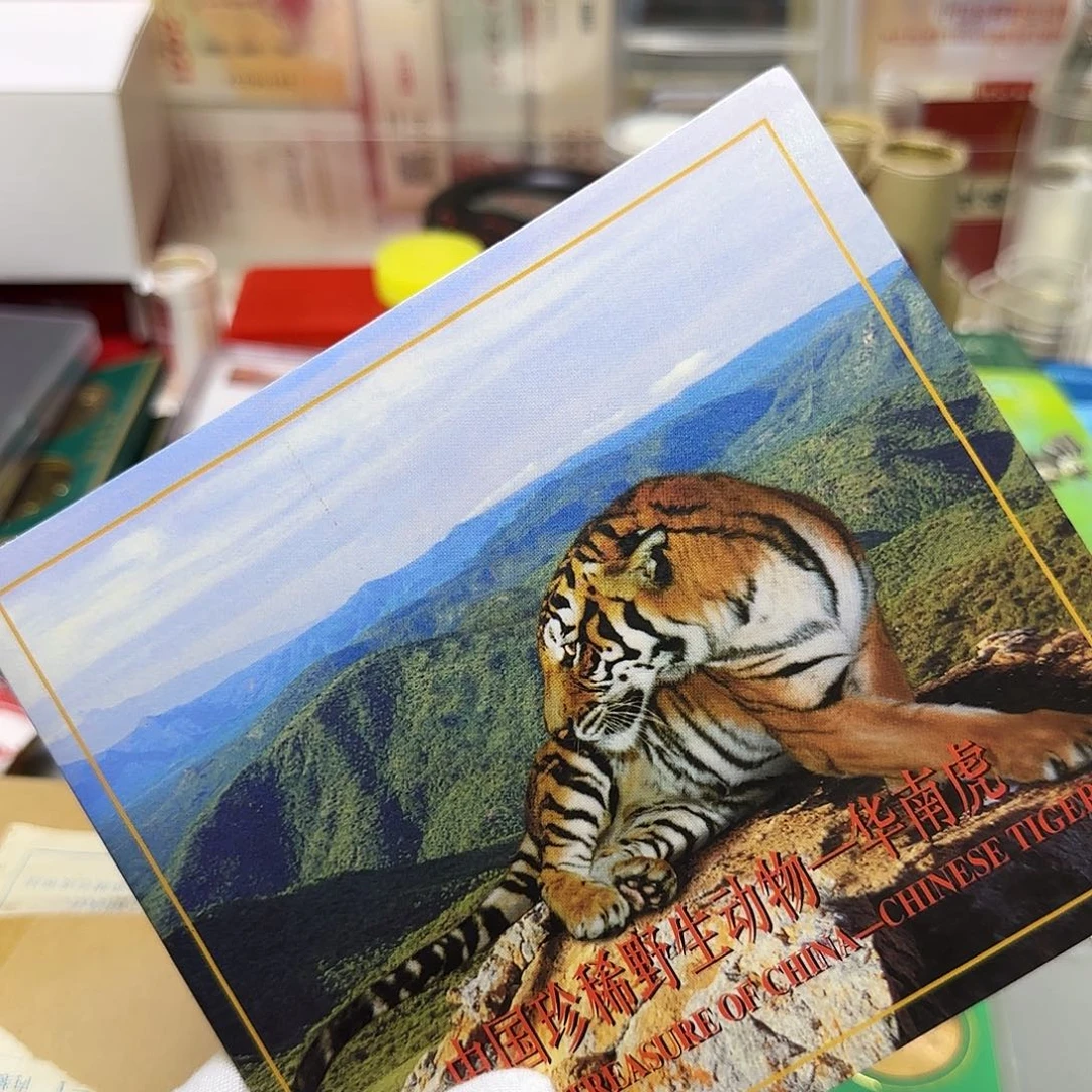 华南虎纪念币卡册福利