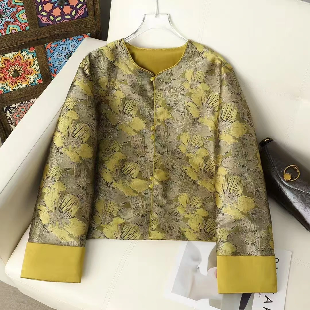 （繁花）2025秋季新款时尚潮流气质百搭外套