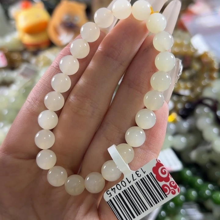 和田玉未镶嵌手链114