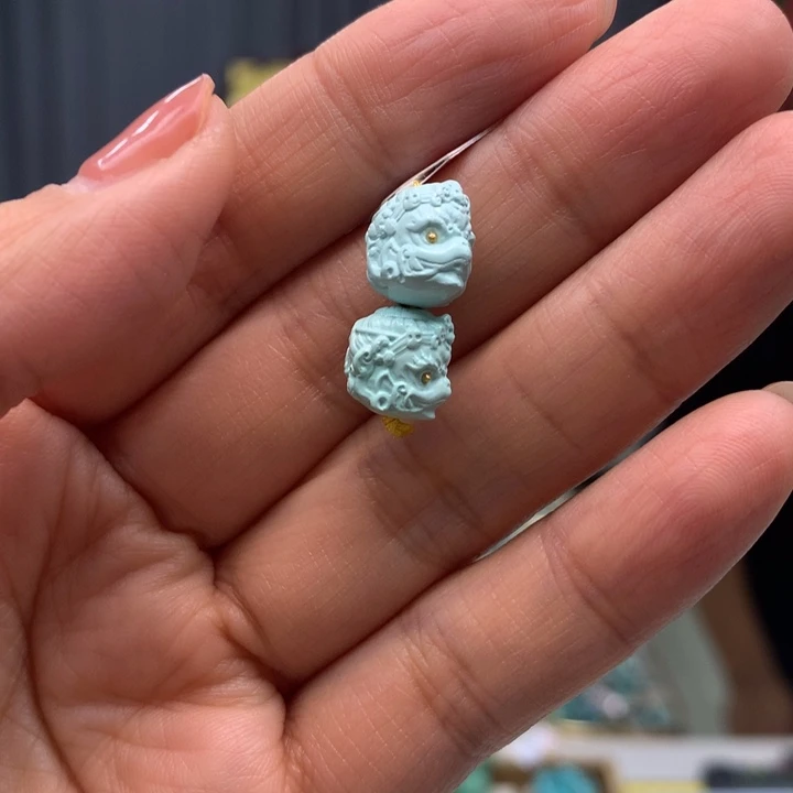 绿松石未镶嵌配饰