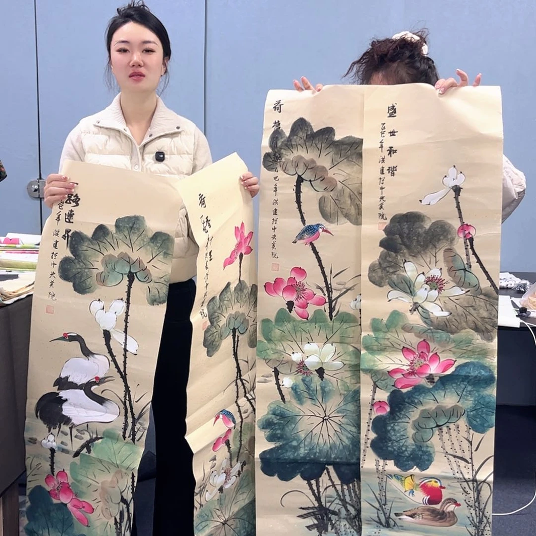 国画国画老师作品