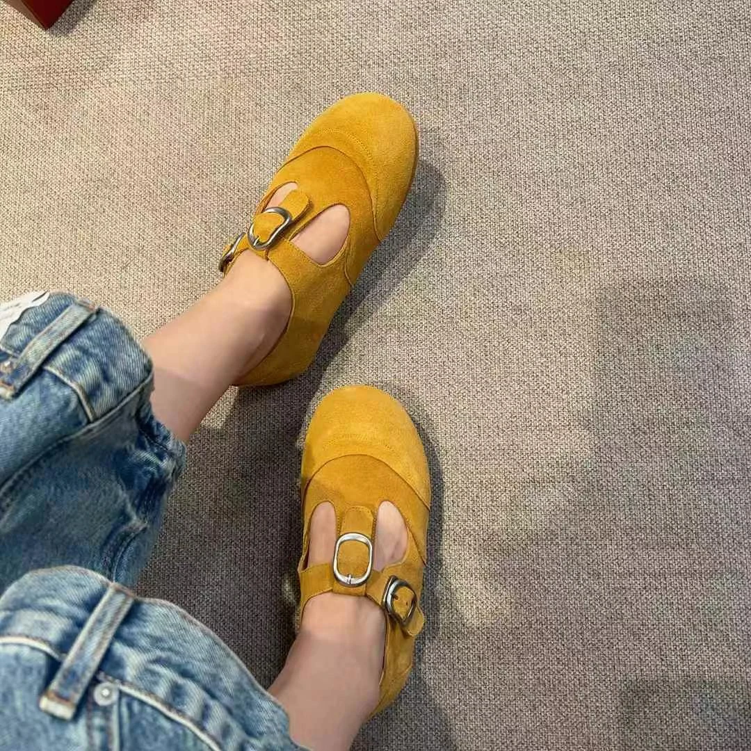 洋气休闲复古小皮鞋百搭软底