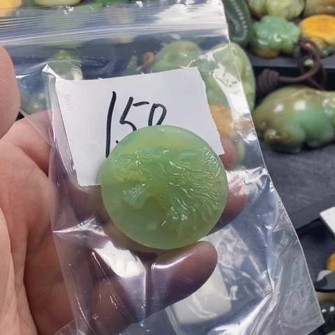 未镶嵌蛇纹石玉手链