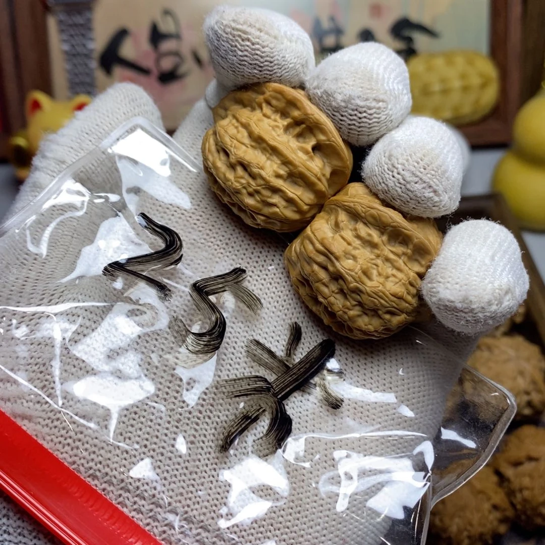 F*z瑞麟文玩核桃公子帽