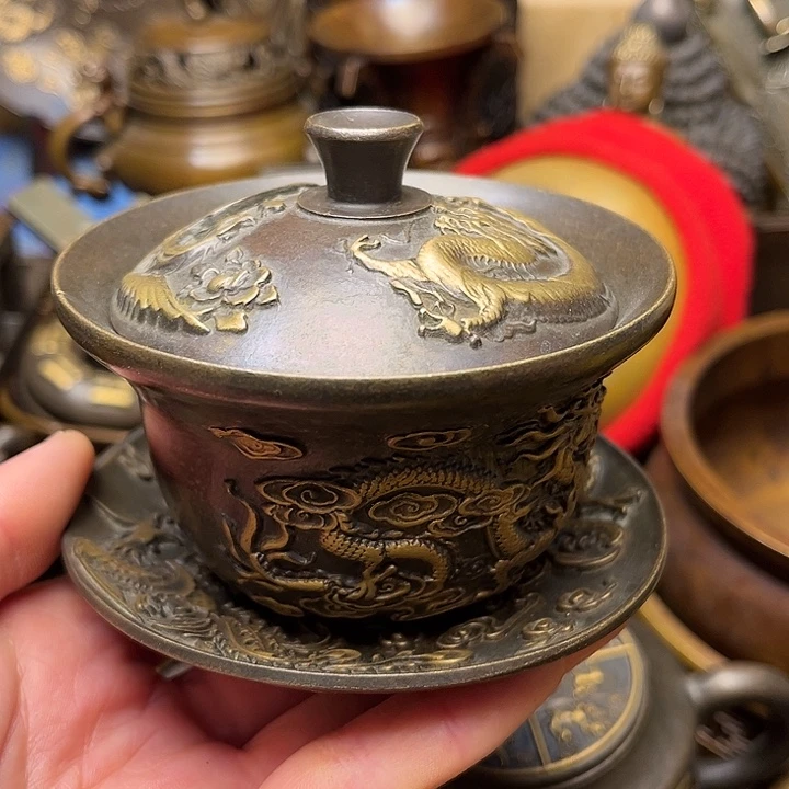 精美铜器批发档口