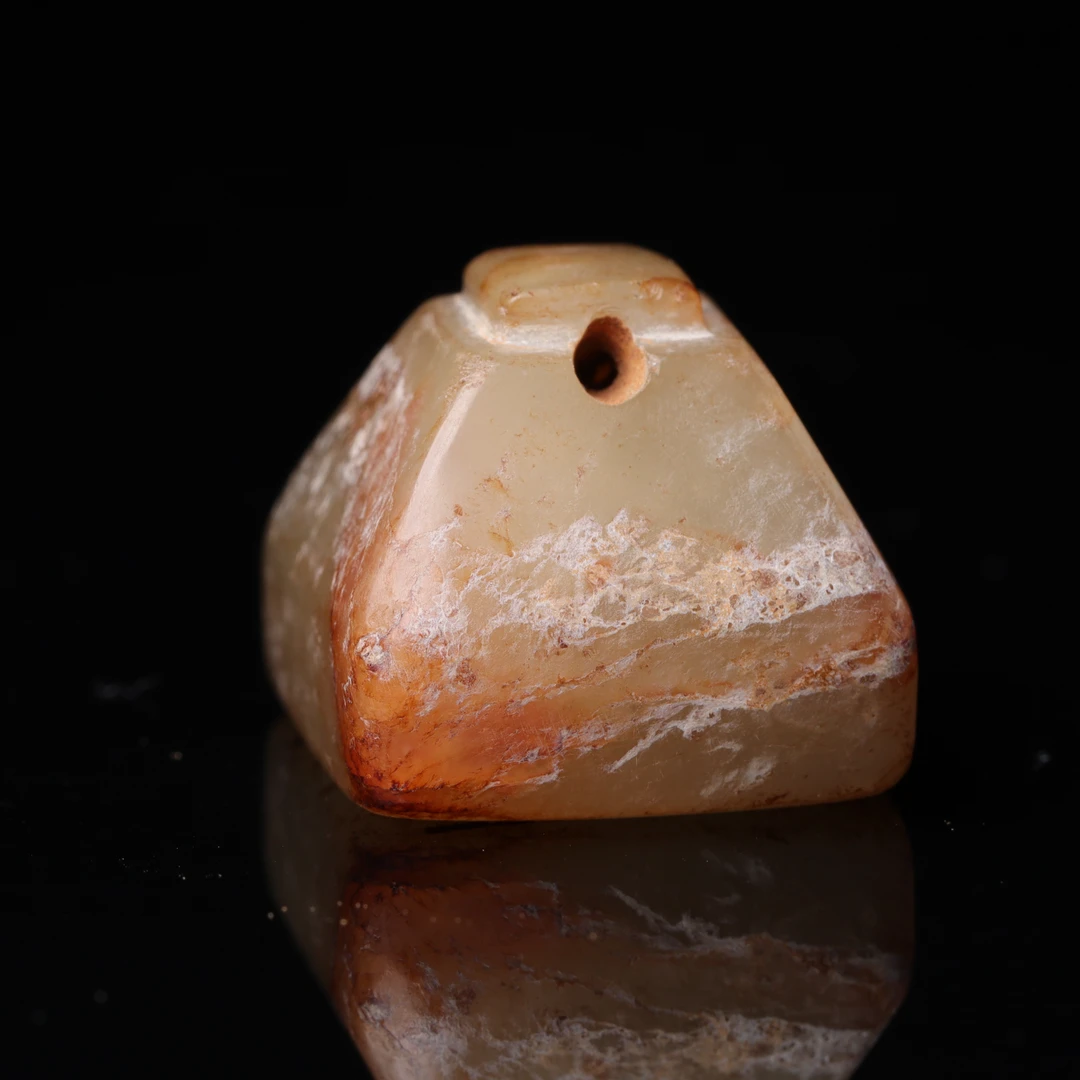 明代和田玉覆斗印-CS