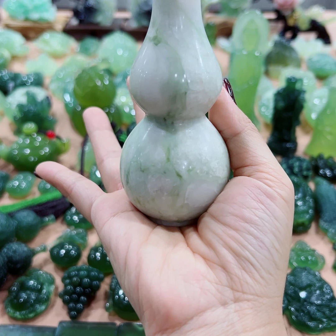 未镶嵌蛇纹石玉葫芦