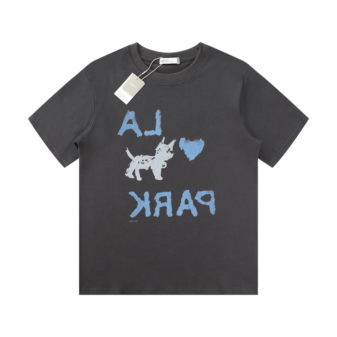 夏季韩系大版T恤短袖T恤可爱圆领灰色t恤女装女纯棉洋气衣服