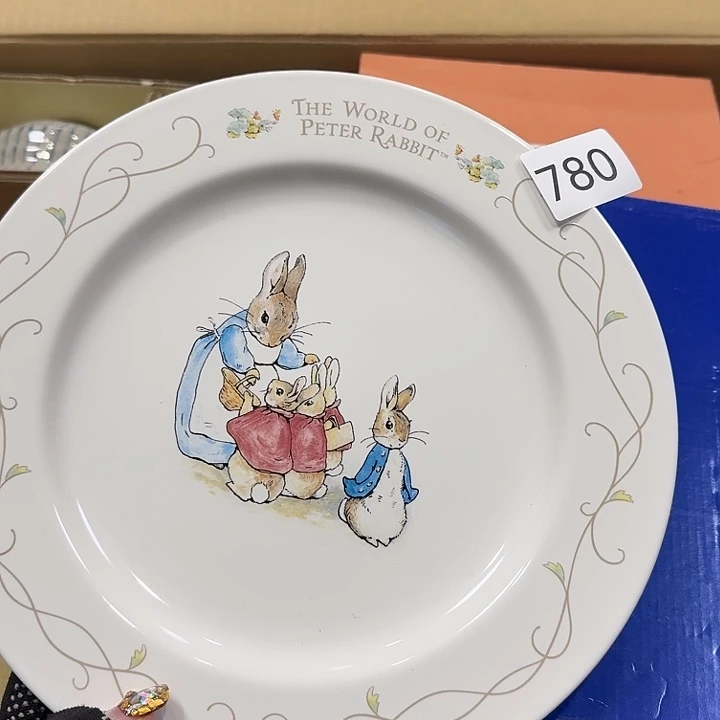 瓷片很好看的盘子