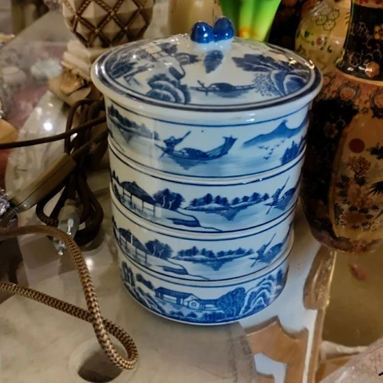 陶瓷四层收纳默认岁月痕迹不退换