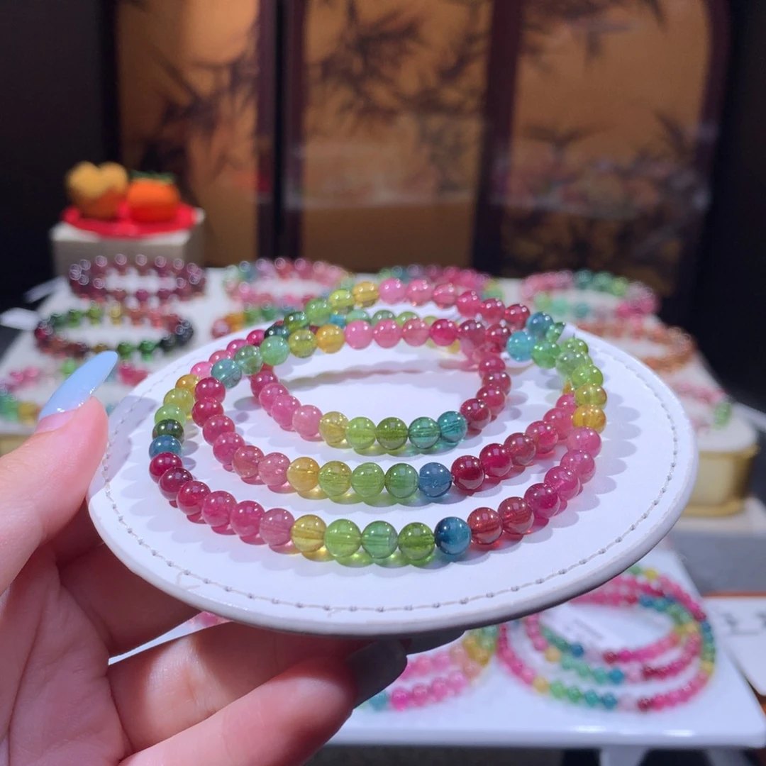 未镶嵌手链碧玺碧玺