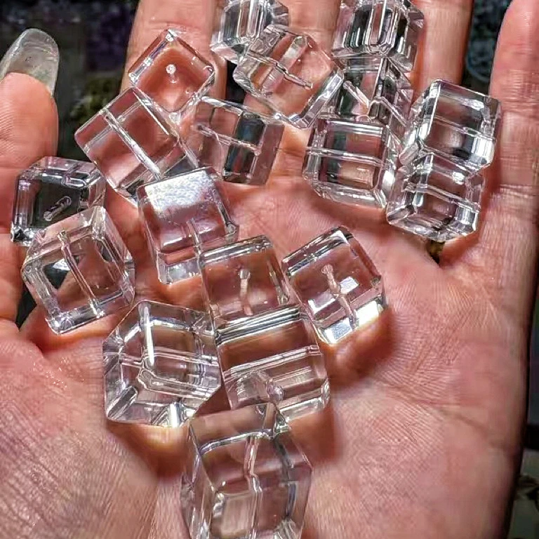 K117白水晶方糖可搭手串时尚百搭多样性发一件