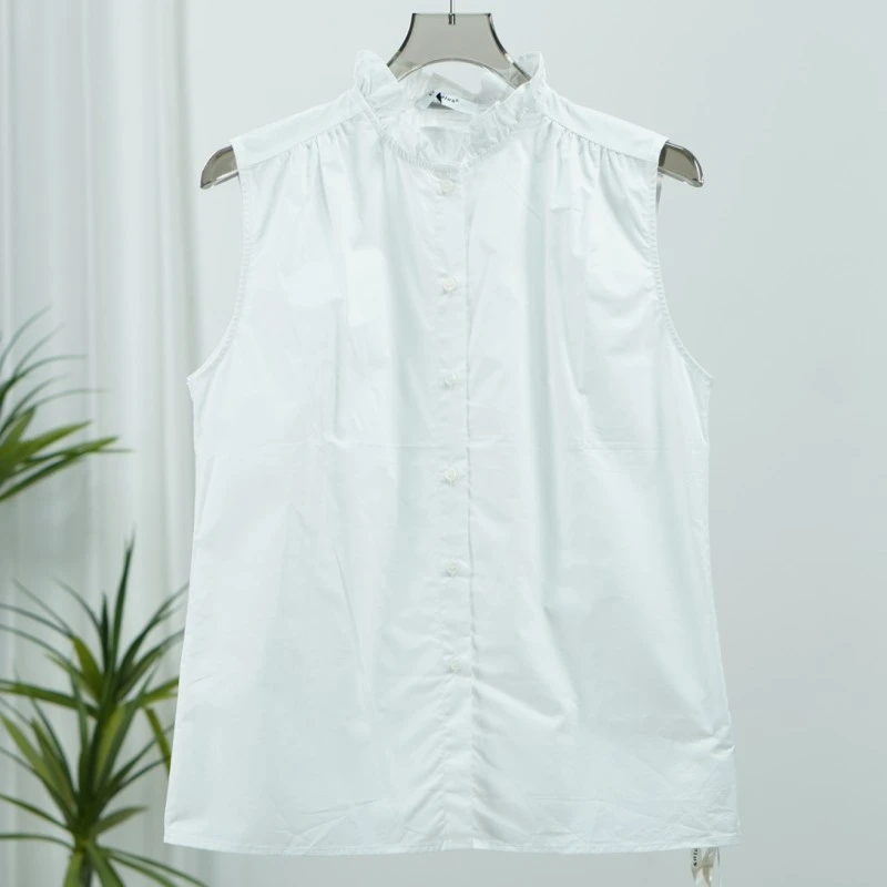 设计师系列  Z857-2  女装时尚撤柜衬衫背心白色MJ0008