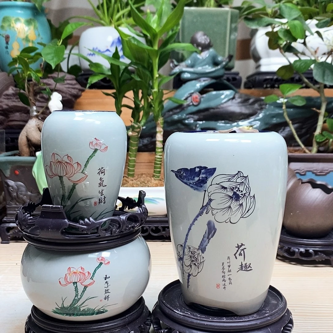 花盆紫砂陶瓷艺术作品欣赏