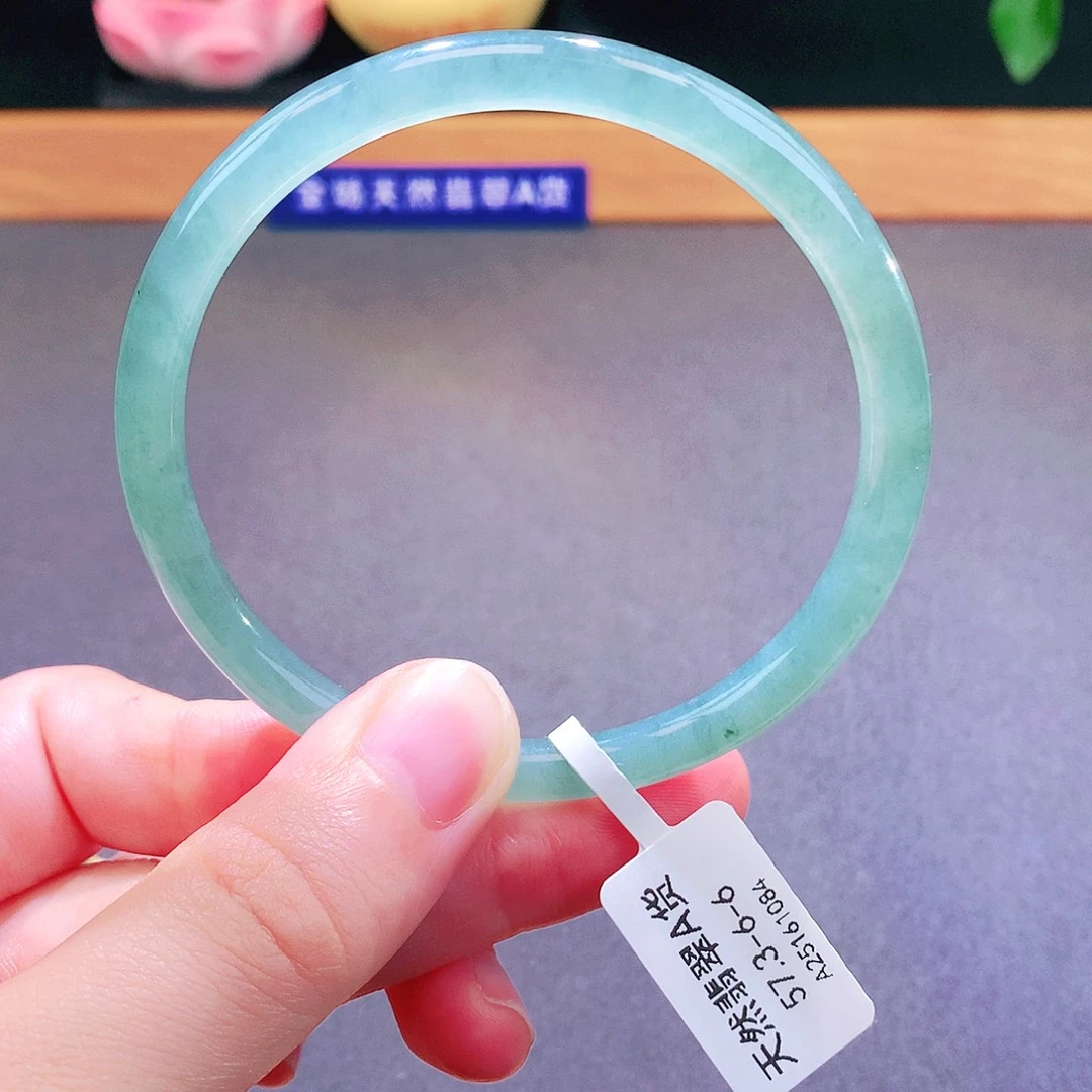 翡翠未镶嵌手镯天然翡翠