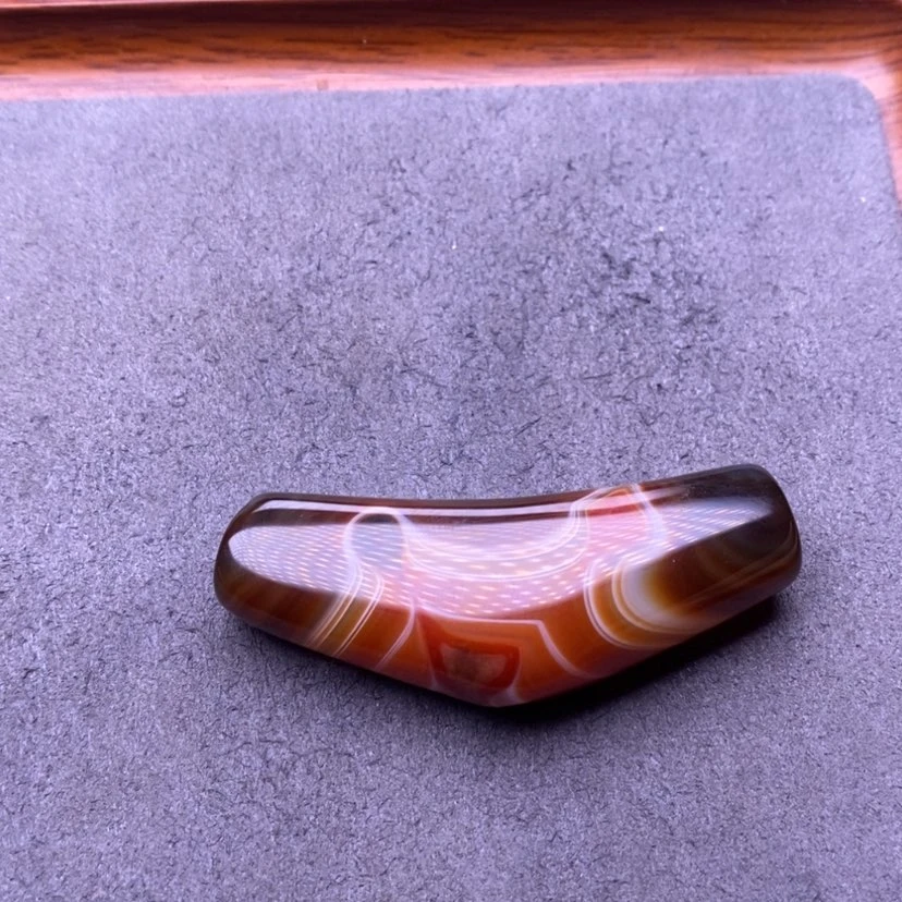 【闪购商品】未镶嵌玛瑙/玉髓珠宝奇石管***哥