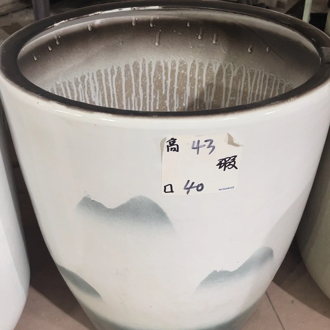 低山水画特大号搭配托盘微瑕