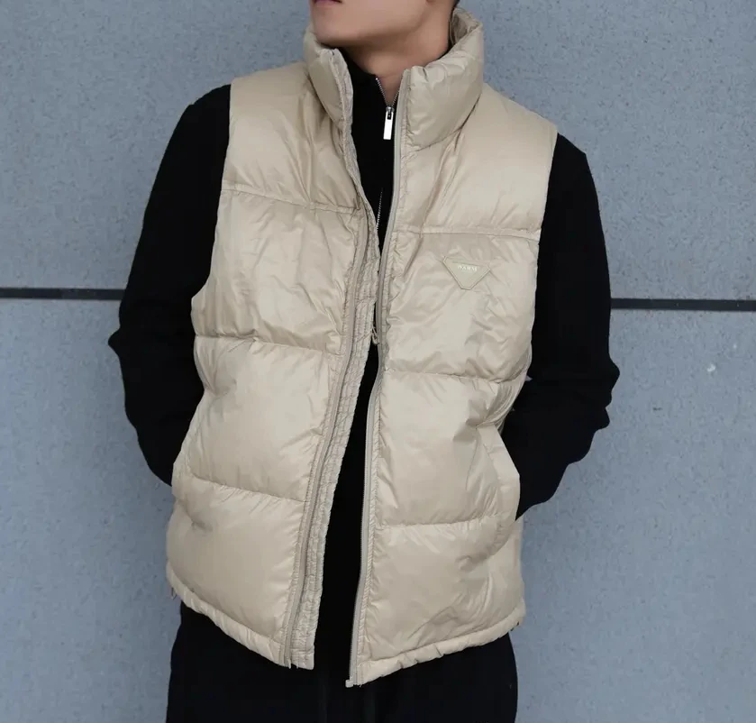 新款冬季宽松男袄加厚保暖百搭情侣短款学生秋冬休闲马甲3125