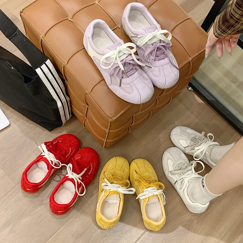 【冰丝防晒德训鞋】轻量软底个性拼色明星潮范拉空休闲风春秋夏季