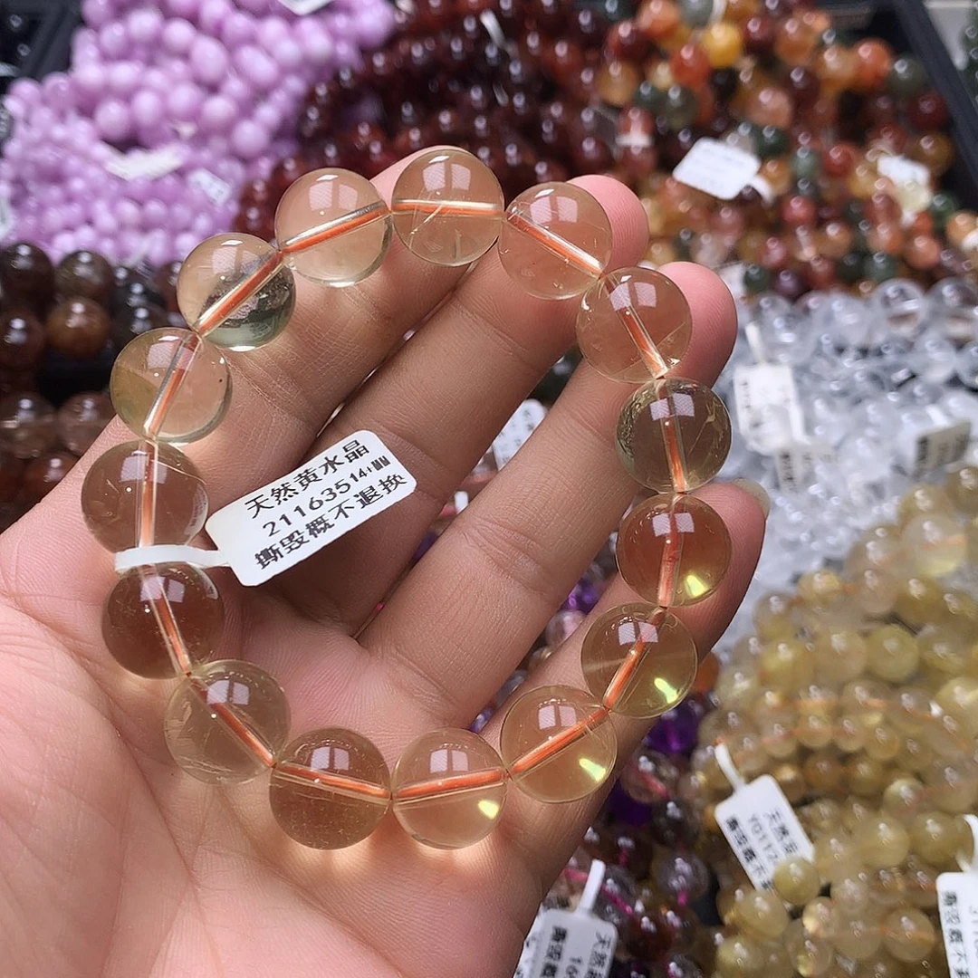 未镶嵌水晶手链，，