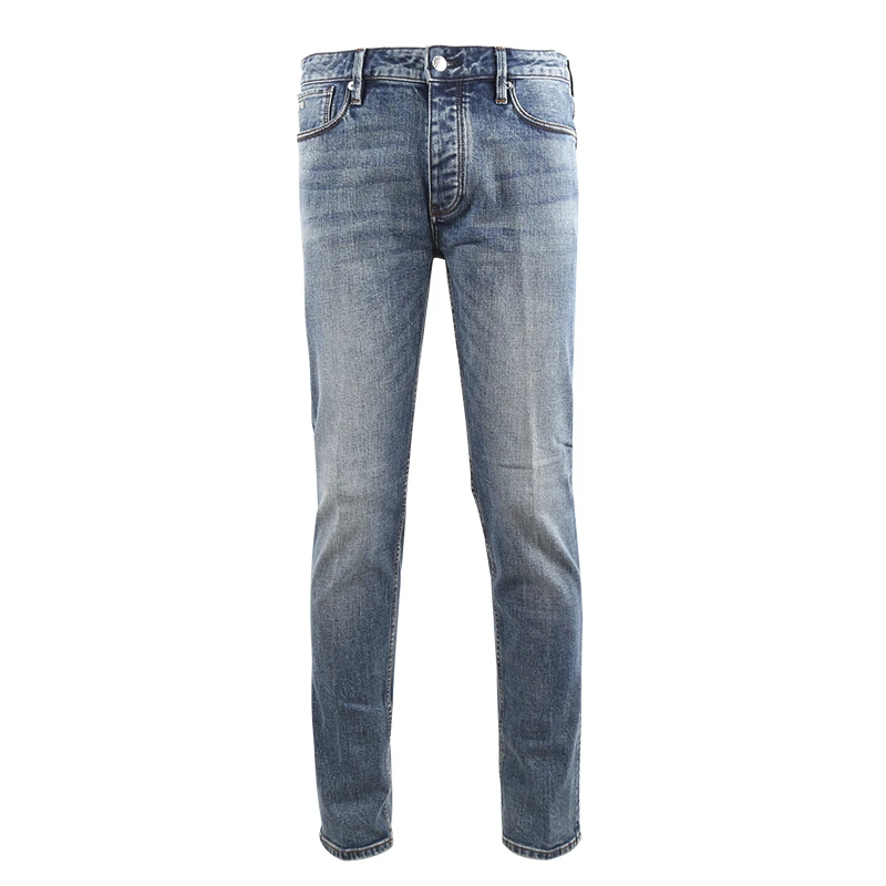 ARMANI/阿玛尼 男士休闲时尚百搭纽扣牛仔裤 6D1J75 1DTSZ