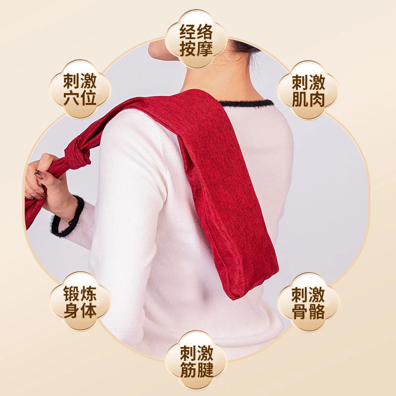 经络拍打袋甩袋小胡桃中医养生拍打背部健康拍打袋拍打拍背甩袋