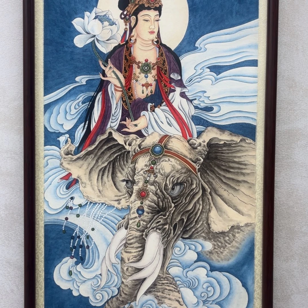 胜***想国画普贤菩萨11111
