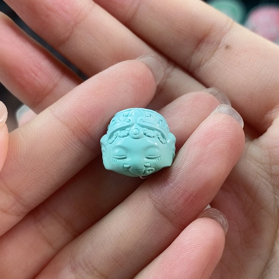 绿松石珠宝奇石未镶嵌