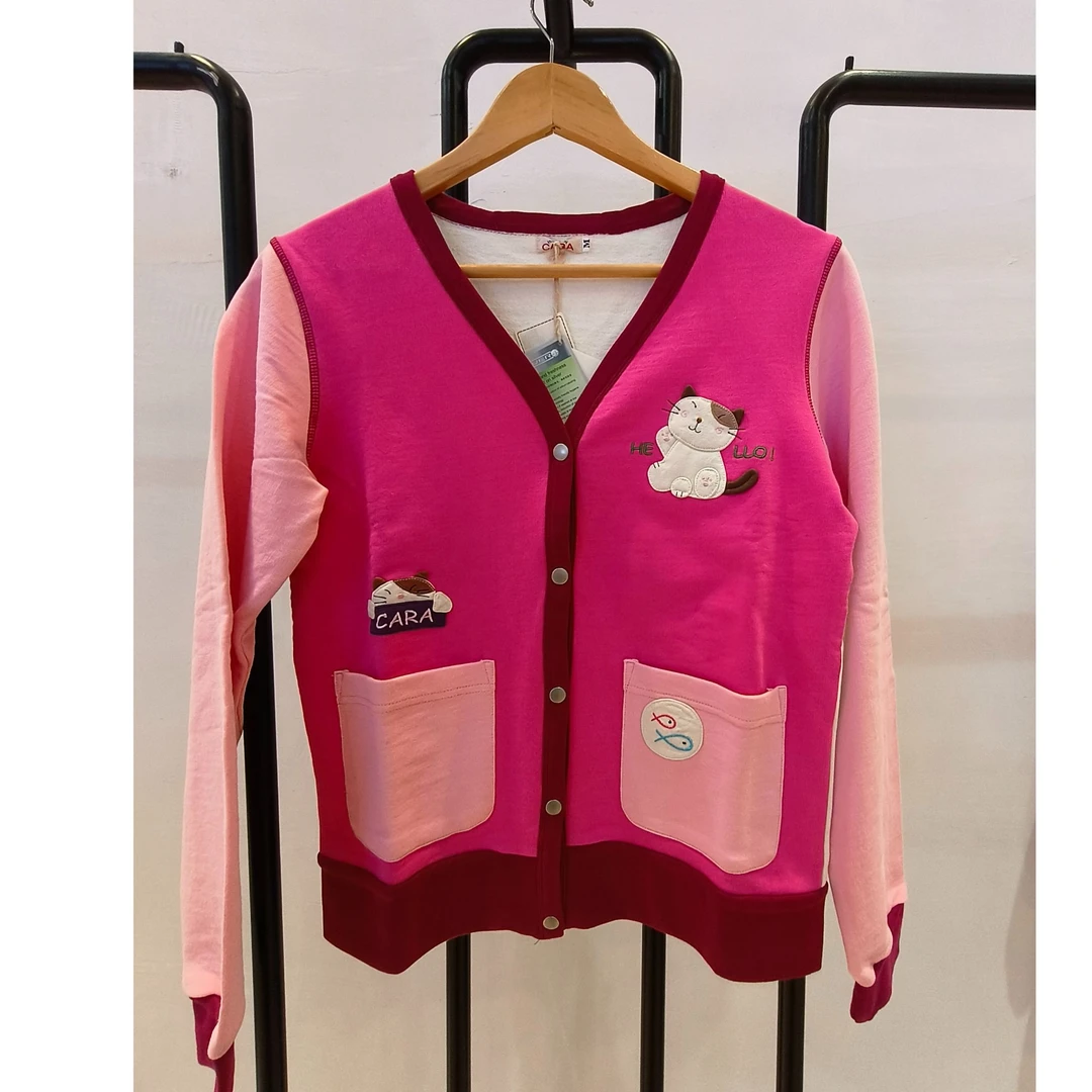 HIKOSEN CARA/卡拉猫260面料开衫