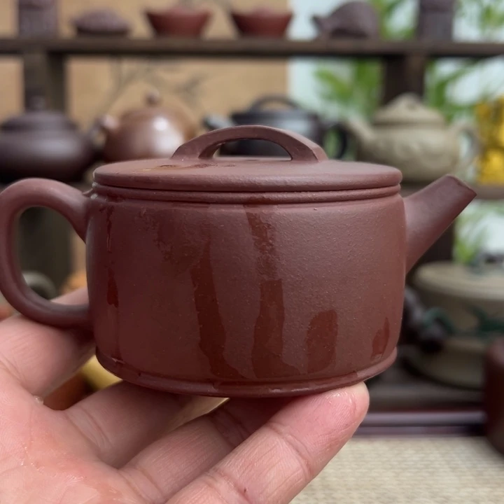 水***吧紫砂茶壶宜兴原矿紫砂汗瓦