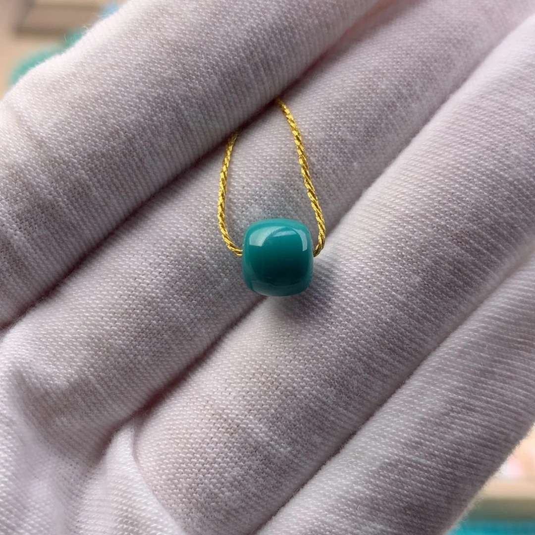 绿松石未镶嵌珠宝奇石7.8*6.9