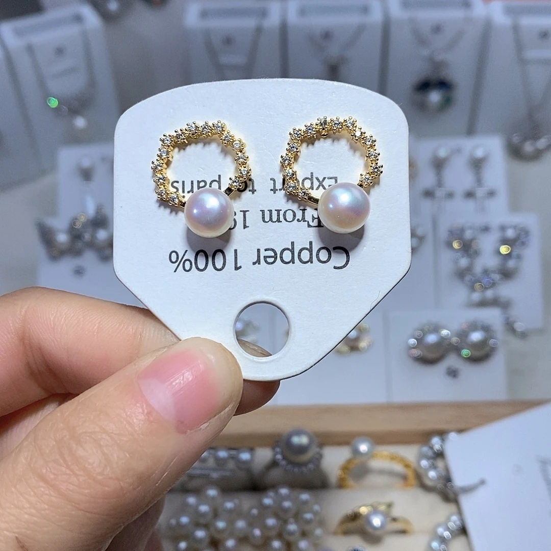 耳饰淡水珍珠未镶嵌