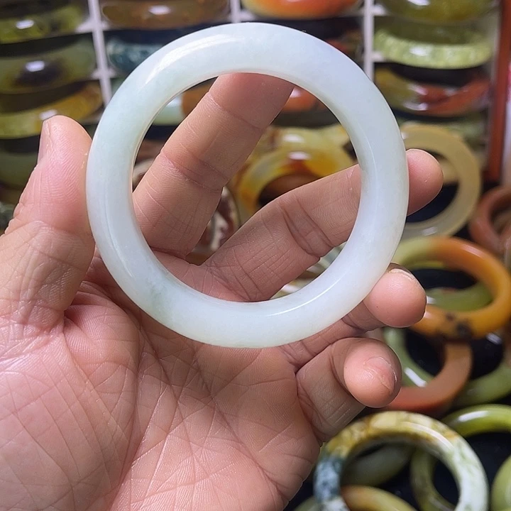 蛇纹石玉合金手镯