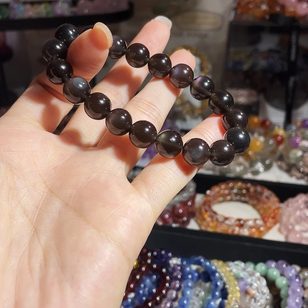 水晶未镶嵌手串彩耀石