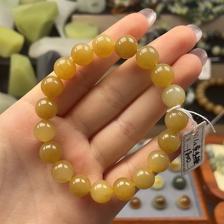 和田玉（糖玉）未镶嵌手链