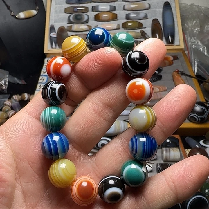 玛瑙/玉髓未镶嵌手串