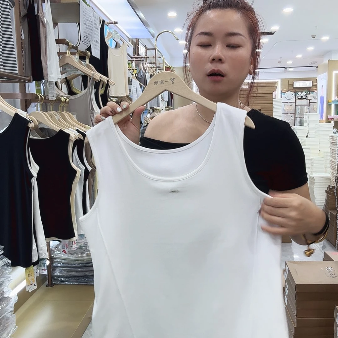 棉白色背心110到145