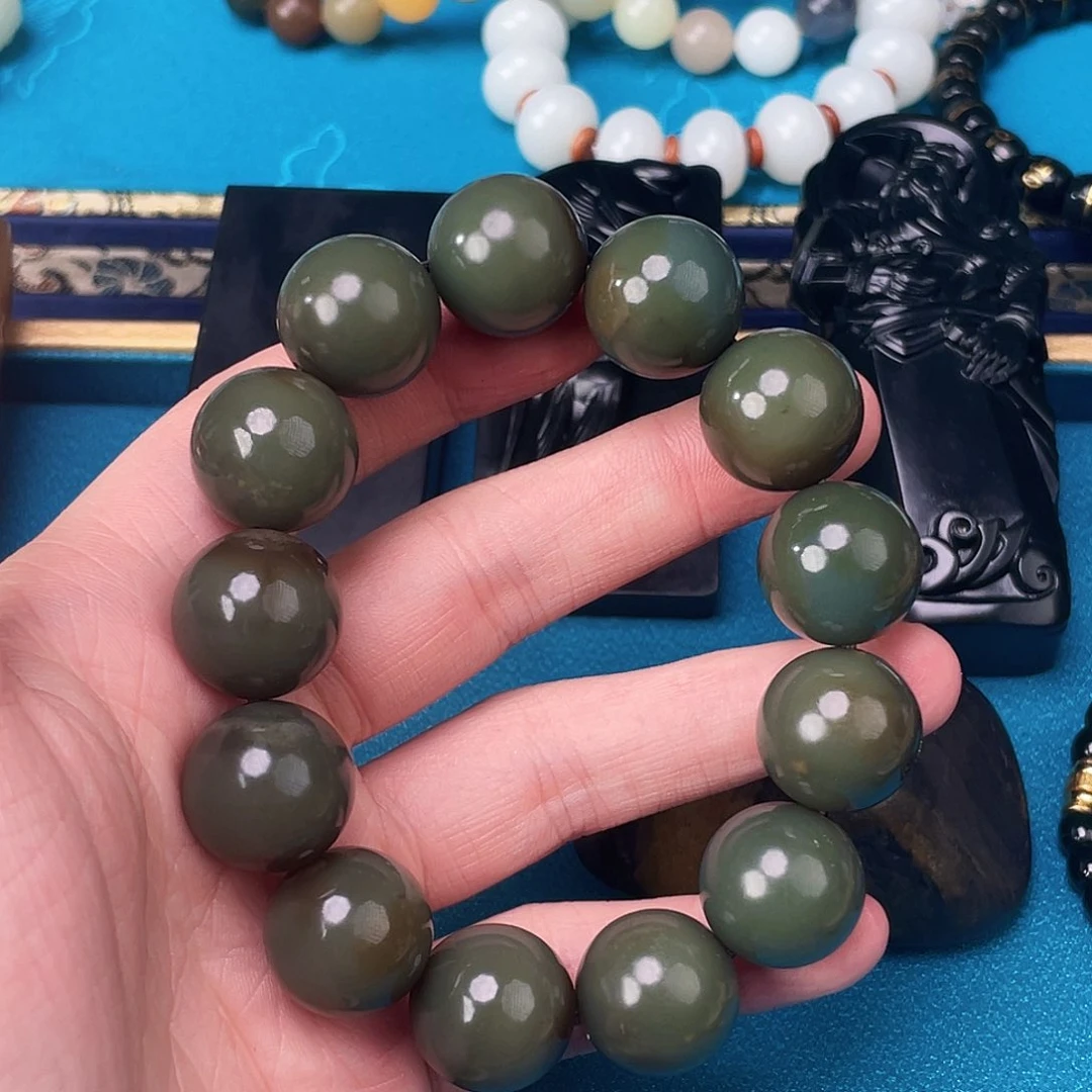 和田玉手链未镶嵌